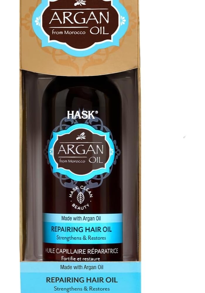 Hask Argan Oil Repairing Hair Oil - 100ml - Image 1